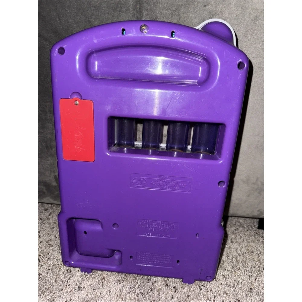 WORKS! Vintage 1997 Playskool Saving Sounds Bank ATM Toy Real Coin Sorter Sounds